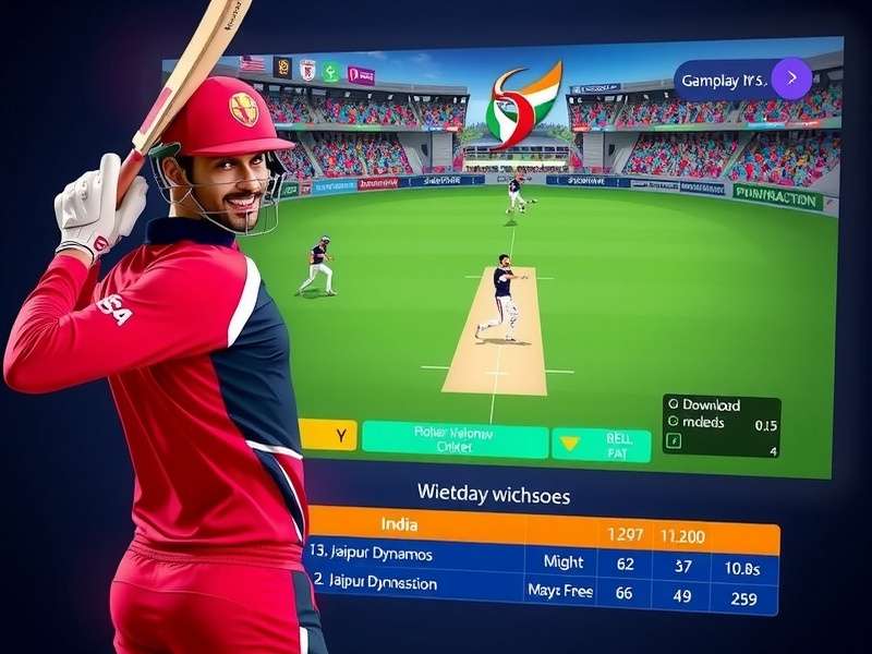 Jaipur Dynamos download statistics graph showing growth in India